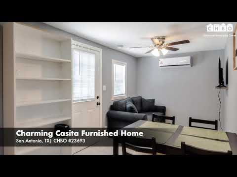 Charming Casita Furnished Home | San Antonio | CHBO Furnished Rentals