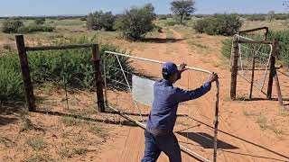 Beautiful livestock farm near Olifantshoek, Northern Cape.