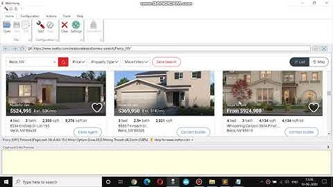 How to scrape all listings from REALTOR Listings page and then follow the link for details page data