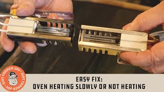 Oven Heating Slowly or Not Heating At All? EZ FIX!