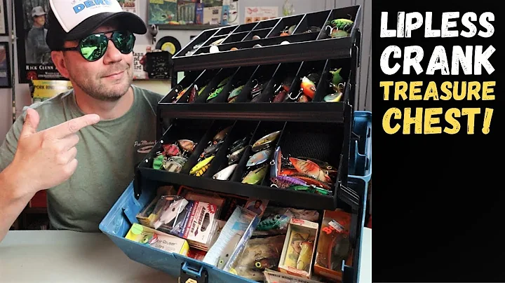 TACKLE BOX packed with DISCONTINUED & RARE lipless...