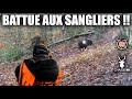 UNE BATTUE DE SANGLIERS MAGIQUE : LA COULE  100 000 !!