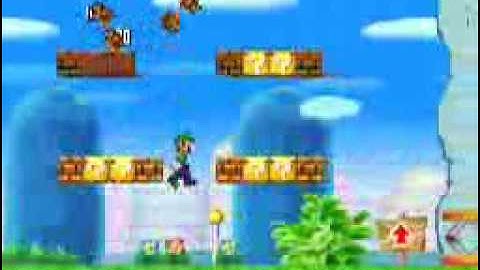 NSMB Editor: NSMB Run DS Level 1-1