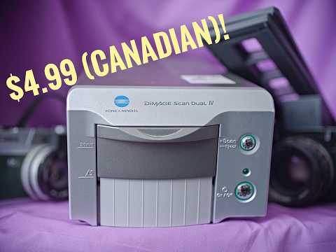 My $5 Thrifted Film Scanner - YouTube