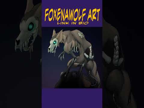 Commission Shorts #fyp #art #animation #furry #timelapse #shorts