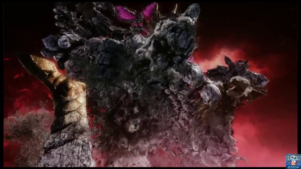 Pso2 緊急クエスト Lvダークファルス エルダー ダークファルス ルーサー Vs Lv38レンジャー Youtube