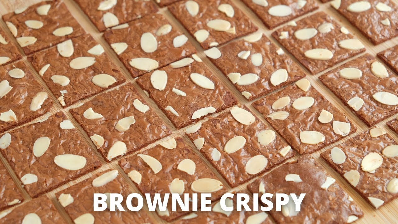 Shiny crust! BROWNIE CHIPS