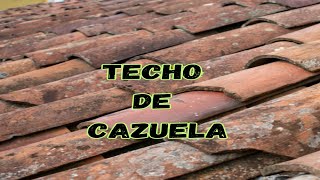 TECHOS DE CAZUELA DE BARRO, DE HACE 500 AÑOS EN #AGUASCALIENTES, #TEPEZALA