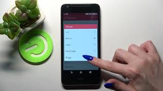 How to Change Font Size & Style in HTC Desire 628 - Maximize Font Text screenshot 4