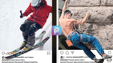 How To Create 3D Instagram Photo Frame Effect - PicsArt Tutorial