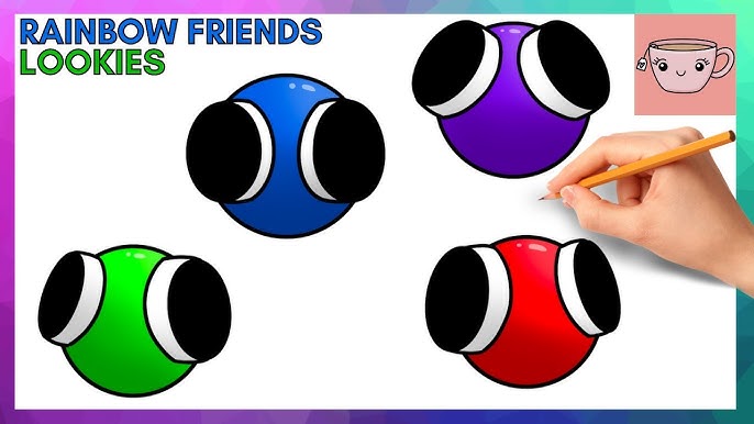 Animation ] Rainbow 🌈friends 2, yellow (styleArt coneitcc) - #digi