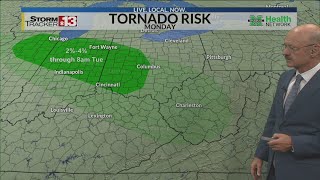 Days of strong to severe storms ahead - Monday 4pm update