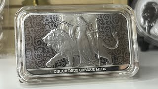 What is a Troy oz and where did it come from? - Also a very generous gift (Una and the lion bar)