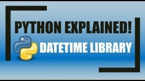 Python: Creating Datetime Libraries using Pandas!