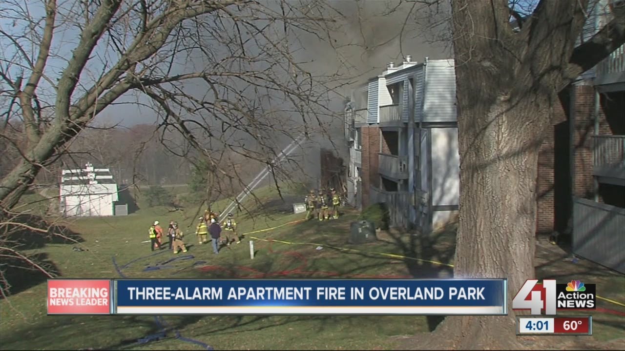 Apartment fire in Overland Park injures 3 YouTube