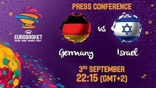 Germany v Israel - Press Conference