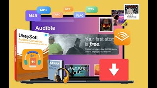 UkeySoft Audible Converter Complete User Guide | Convert Audible AAX/AA to MP3 screenshot 2