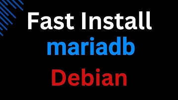How to Install mariadb database server on Debian 12