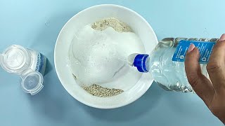 Mix flour, vinegar and stones / Magic for your crafts