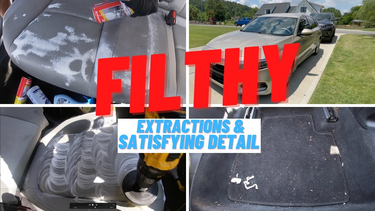 INSANE Satisfying Car Interior Extraction Compilation1 Deep Cleaning