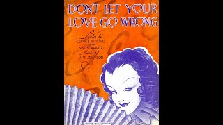 Dont Let Your Love Go Wrong Ukulele Cover