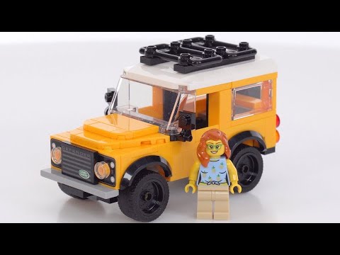 LEGO Creator Land Rover Defender 40650 review! 6-wide semi-realistic goodness