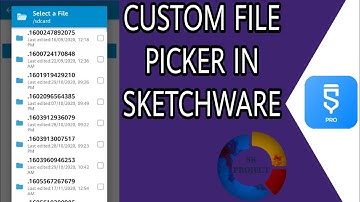 Custom File Picker In Sketchware