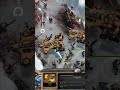 Unleash Super Weapon! Epic Snow Battle & Objective Captured! #shorts #warhammer40k #darkcrusade