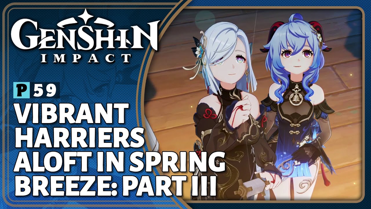 Aloft Spring Unit Vibrant Harriers Aloft in Spring Breeze: Part III | Genshin Impact (4.4 ...