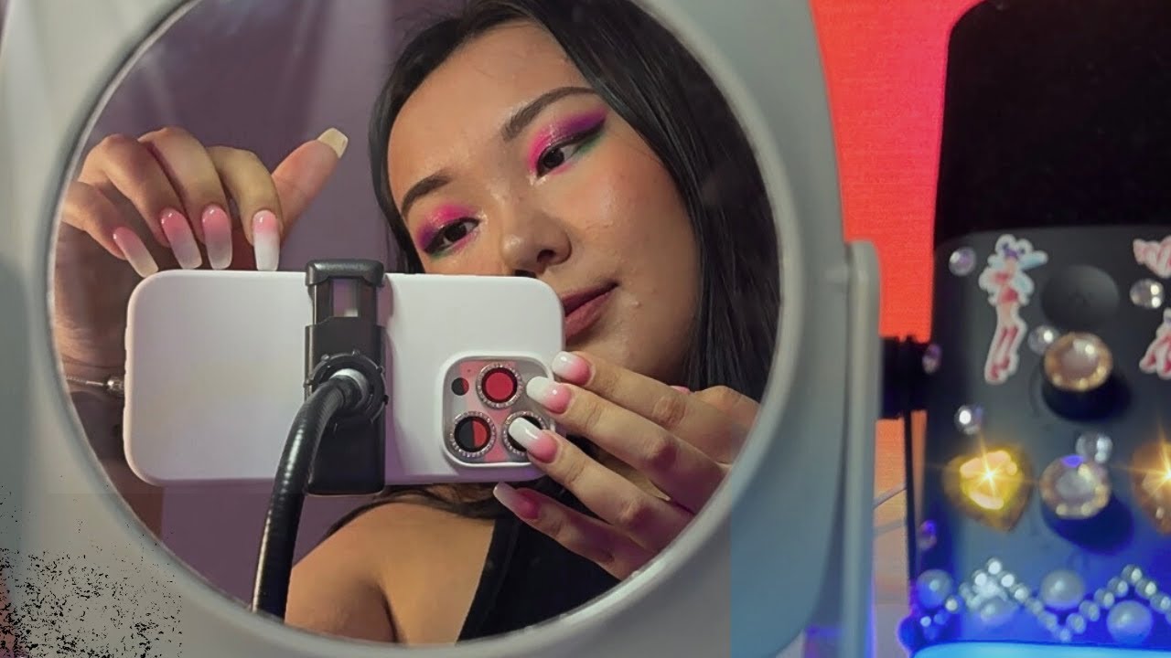 ASMR ТАППИНГ ПО КАМЕРЕ iPhone 16 pro 📱✨ | CAMERA TAPPING