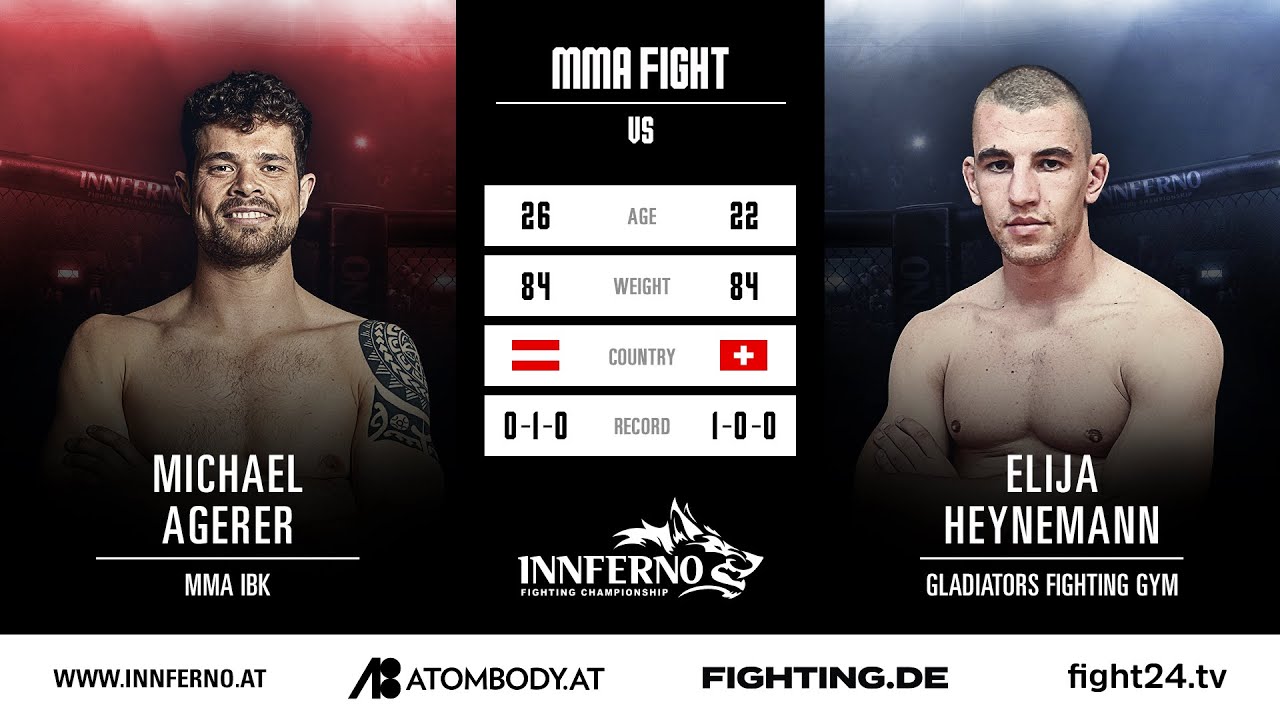 Free Fight - Agerer VS Heynemann - INNFERNO Fighting Championship 5 ...