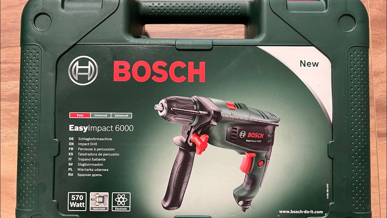 Bosch Easyimpact Darbeli Matkap 6000 