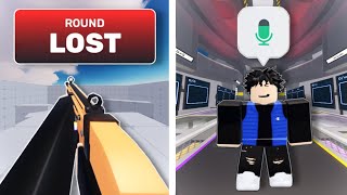 If I Lose, I VOICE REVEAL In Roblox Rivals..