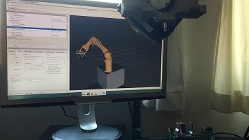 Industrial robot with ROS and Moveit driven by Machinekit