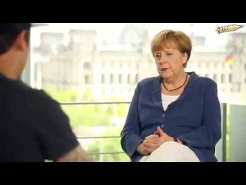 Die Bundeskanzlerin im Interview mit LeFloid