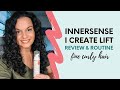 Innersense I Create Lift Volumizing Foam Review &amp; Demo (On Fine Curly Hair)