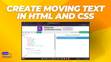 How to Create Moving Text in HTML and CSS - Full Guide [2025]