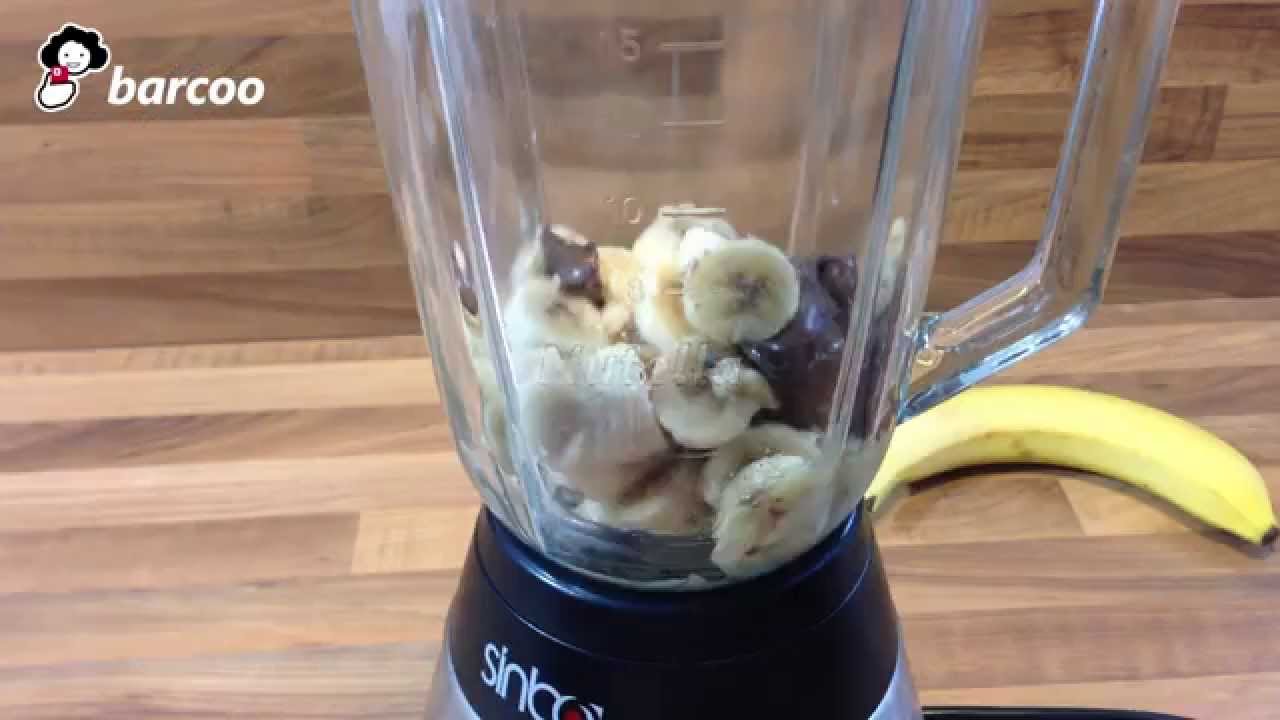 Bananen-Nutella-Eis - YouTube Bananen-Nutella-Eis - YouTube