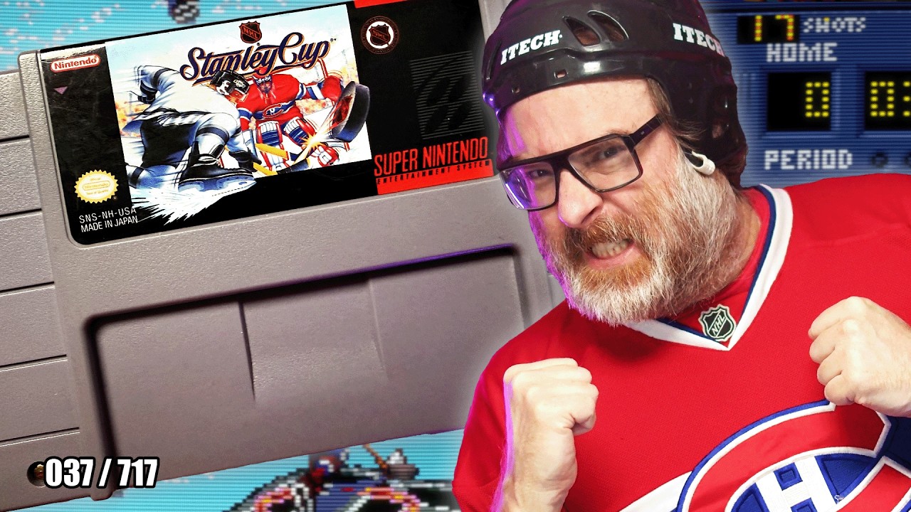 Stanley Cup, l'ancêtre des jeux NHL!? - Full Set SNES 037/717