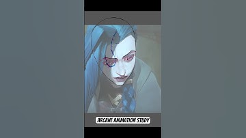 Jinx Facial Expression & Head Movement Breakdown! #animation #arcane