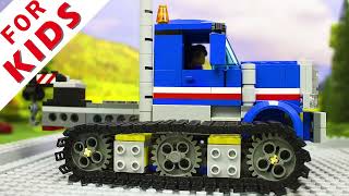 Policeman builds a Super Car - Lego City