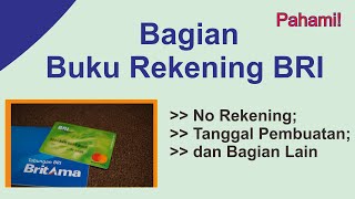 Pahami Bagian Buku Tabungan (Lihat Nomor Rekening) Supaya Tidak Bingung!!