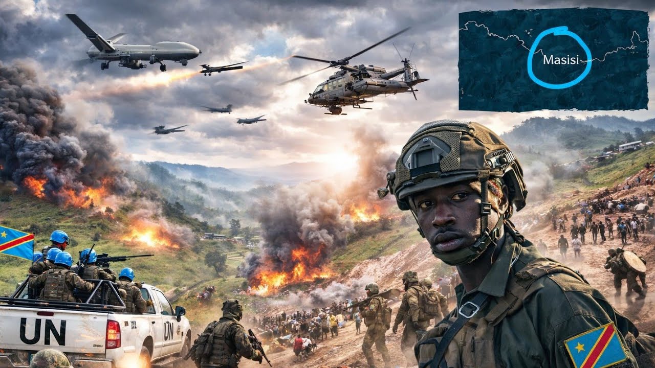 🔴🔥26/02/26 RDC : EN DIRECT MASISI, COUPS SUR COUPS ENTRE M23 -FARDC. MACRON STRICT DEVANT TSHISEKEDI