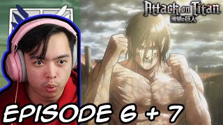 A New Titan?! Attack On Titan Episode 6 and 7 Reaction