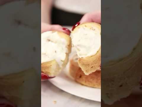 Очень Вкусные Слоеные булочки с творогом и сметаной #булочкисначинкой #булочки