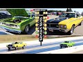 1970 Buick GSX drag racing 1971 Plymouth Duster | STOCK DRAG RACE