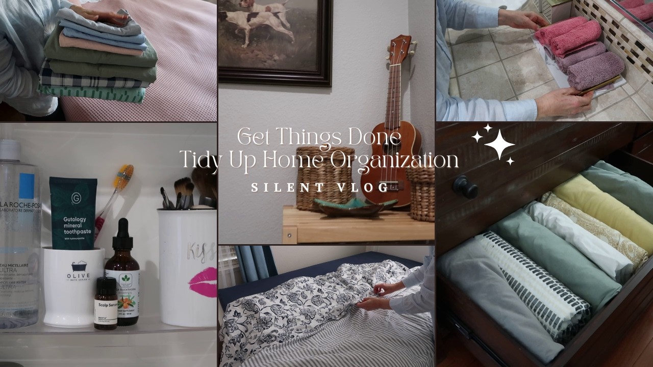 Get Things Done| Tidy up | Home organization | Cleaninig Motivation