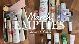 March Empties | Beauty, Skincare, Perfumes