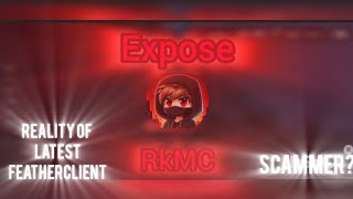 The dark reality of  RKMC feather client for 1.21.5 pojavlauncher