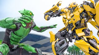 Avengers x Transformers - Bumblebee vs Green Goblin Final Fight | Paramount Pictures [HD]